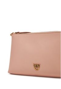 Pinko - PINKO Torebka Flat Horizontal Mini PE 25 PCPL 104277 A0F1 Różowy. Kolor: różowy. Materiał: skórzane #4