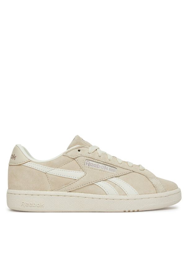 Reebok Sneakersy CLUB C GROUNDS UK 100220809 Beżowy. Kolor: beżowy. Materiał: zamsz, skóra. Model: Reebok Club