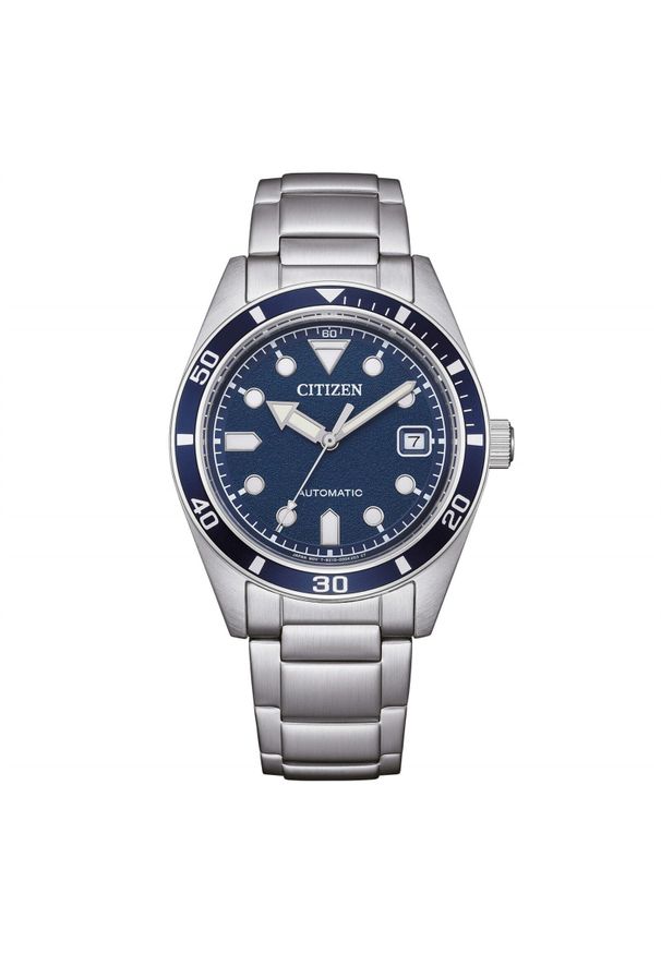 CITIZEN - Zegarek Citizen Zegarek Męski Citizen Marine Automatic NJ0228-51L (38,5 mm). Styl: marine