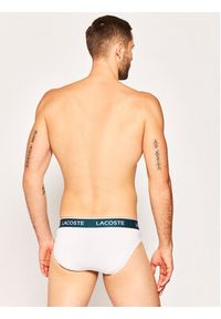 Lacoste Komplet 3 par slipów 8H3472 Kolorowy. Materiał: bawełna. Wzór: kolorowy #5