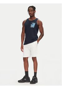 Jack & Jones - Jack&Jones Tank top Hawaii 12269321 Granatowy Standard Fit. Kolor: niebieski. Materiał: bawełna #3