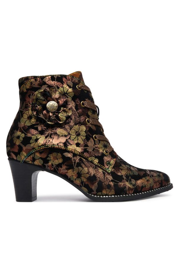 Laura Vita Trzewiki Elcodieo 01 Brązowy. Kolor: brązowy. Materiał: zamsz, skóra