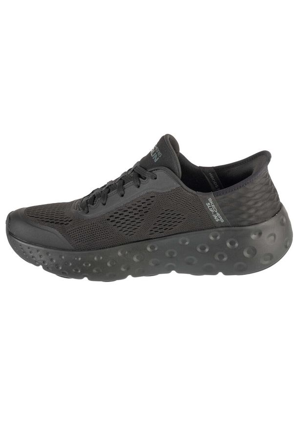 skechers - Buty do biegania męskie, Slip-Ins: Max Cushioning - Hyper Craze. Kolor: czarny