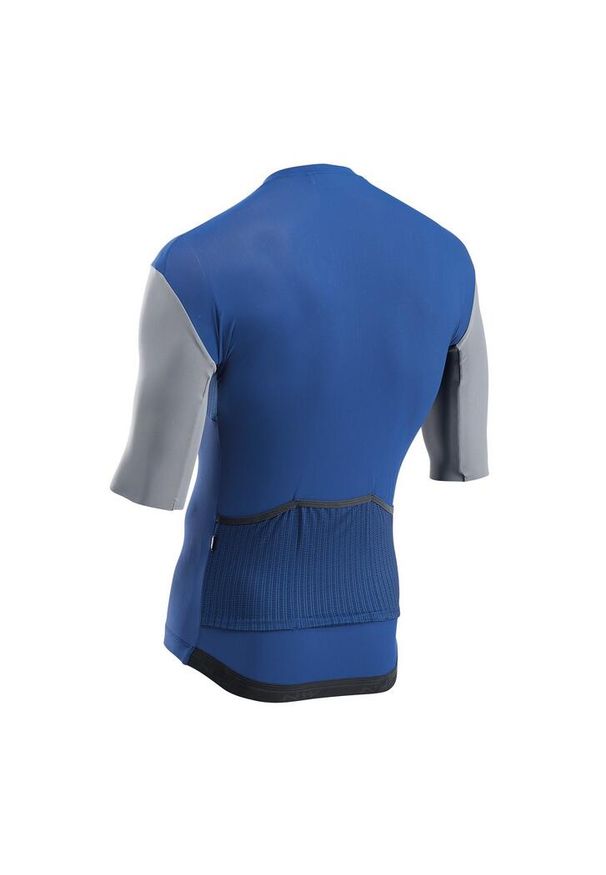 Koszulka rowerowa męska NORTHWAVE EXTREME JERSEY SHORT SLEEVE. Kolor: wielokolorowy, niebieski, szary. Materiał: jersey. Sport: kolarstwo