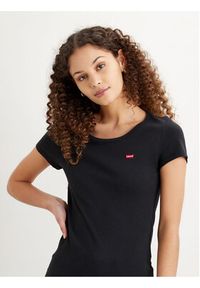 Levi's® Komplet 2 t-shirtów The Perfect 74856-0006 Czarny Regular Fit. Kolor: czarny. Materiał: bawełna #5