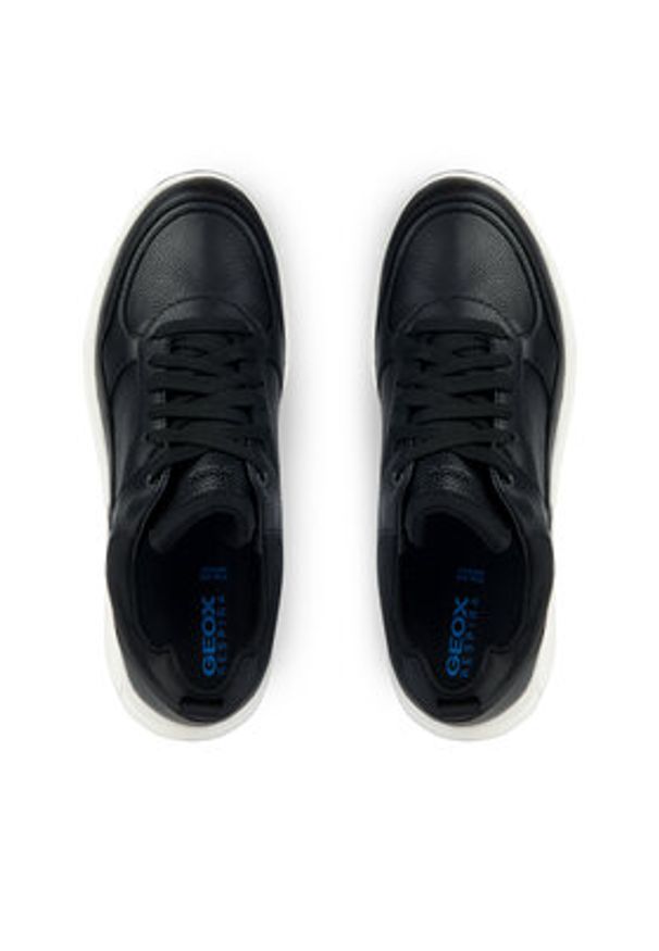 Geox Sneakersy D Spherica 4x4 B Abx D3626D 046FE C9999 Czarny. Kolor: czarny. Materiał: materiał