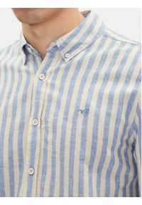 Mustang Koszula Rawlins 1016249 Błękitny Slim Fit. Kolor: niebieski. Materiał: bawełna #4