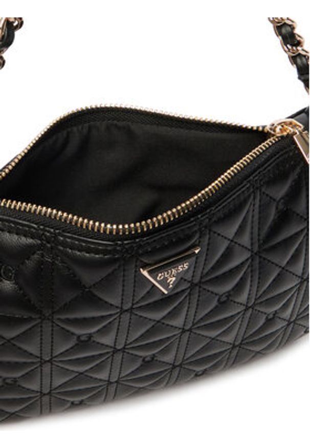 Guess Torebka PW7568 P6274 Czarny. Kolor: czarny. Materiał: skórzane