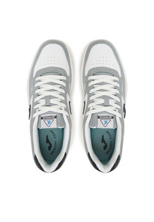 Joma Sneakersy C.Platea Low 2512 CPLAS2512 Biały. Kolor: biały. Materiał: skóra