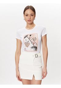 Liu Jo T-Shirt WA3286 J5923 Biały Regular Fit. Kolor: biały. Materiał: bawełna