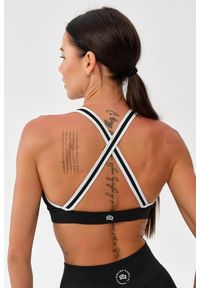 ROUGH RADICAL - Stanik sportowy fitness Rough Radical Mocha Active Sports Bra. Kolor: czarny. Sport: fitness