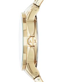 Armani Exchange - Zegarek AX4321. Kolor: złoty. Materiał: materiał