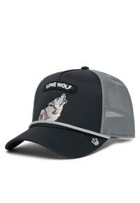 Goorin Bros Czapka z daszkiem Wolf 101-1547-BLK Czarny. Kolor: czarny. Materiał: materiał, poliester