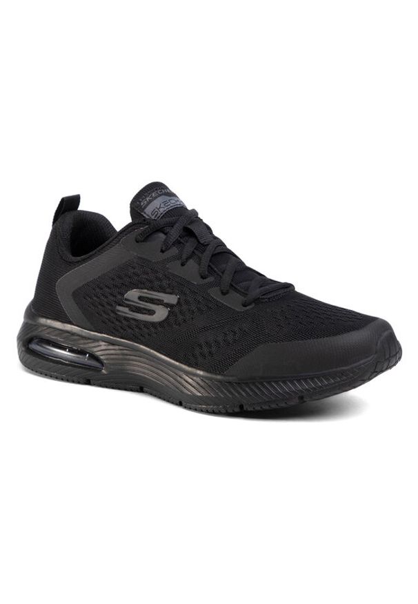 skechers - Skechers Sneakersy Pelland 52559/BBK Czarny. Kolor: czarny. Materiał: materiał