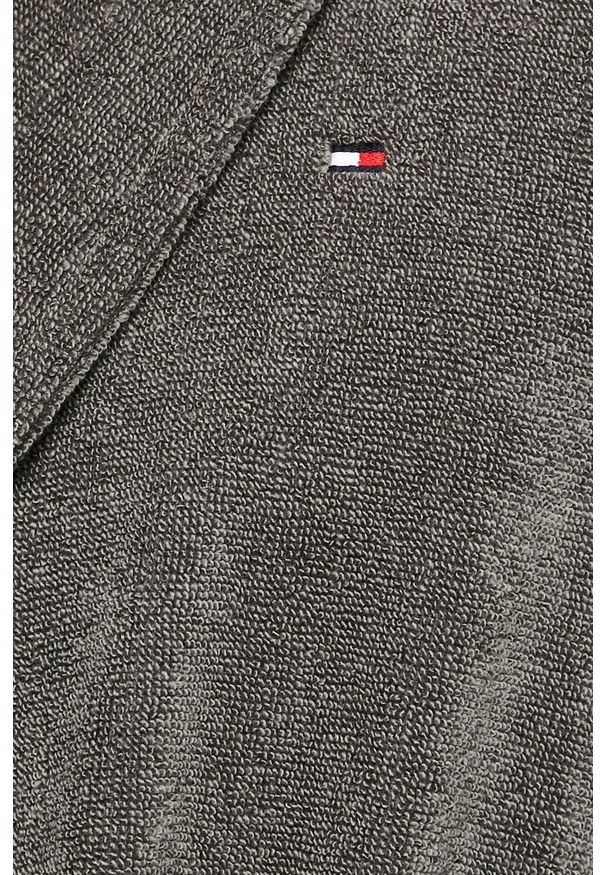 TOMMY HILFIGER - Tommy Hilfiger - Szlafrok. Kolor: szary. Materiał: materiał