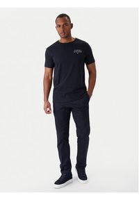 TOMMY HILFIGER - Tommy Hilfiger T-Shirt UM0UM02916 Granatowy Regular Fit. Kolor: niebieski. Materiał: bawełna #3