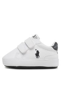 Polo Ralph Lauren Sneakersy Heritage Court Ii Ez Layette RL100731 Biały. Kolor: biały. Materiał: skóra #6