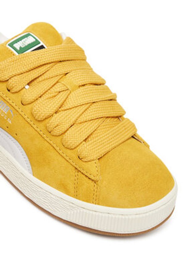 Puma Sneakersy Suede XL 395205 67 W Żółty. Kolor: żółty. Materiał: zamsz, skóra. Model: Puma Suede