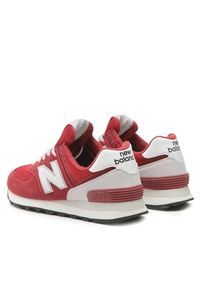 New Balance Sneakersy U574WQ2 Czerwony. Kolor: czerwony. Materiał: zamsz, skóra. Model: New Balance 574 #6