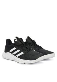 Adidas - adidas Buty halowe Court Flight JP8907 Czarny. Kolor: czarny. Materiał: skóra #3
