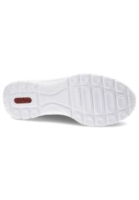 Beżowe Półbuty Rieker Wygodne Buty Damskie. Okazja: na co dzień. Zapięcie: bez zapięcia. Kolor: beżowy. Materiał: materiał, skóra ekologiczna. Szerokość cholewki: normalna. Obcas: na obcasie. Styl: casual. Wysokość obcasa: średni #6