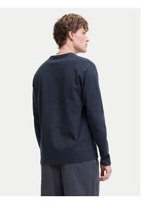 Jack & Jones Longsleeve Blutyrell 12266583 Granatowy Regular Fit. Kolor: niebieski. Materiał: bawełna. Długość rękawa: długi rękaw #2