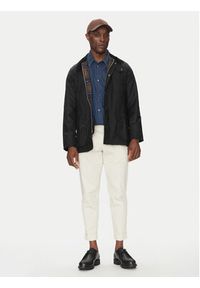 Barbour Kurtka przejściowa Ashby MWX0339BK72 Czarny Tailored Fit. Kolor: czarny. Materiał: bawełna #6