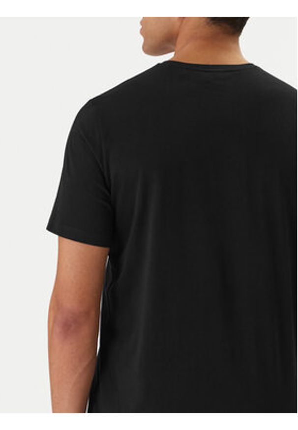 BOSS T-Shirt Mix&Match 50515312 Czarny Regular Fit. Kolor: czarny. Materiał: bawełna