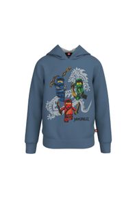 LEGO Wear - Polar turystyczny dziecięcy LEGO. Kolor: niebieski. Materiał: polar