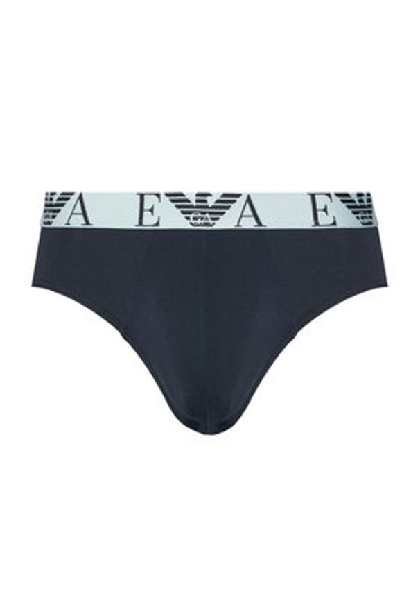 Emporio Armani Underwear Komplet slipów EM000258 AF20668 MB139 Granatowy. Kolor: niebieski. Materiał: bawełna
