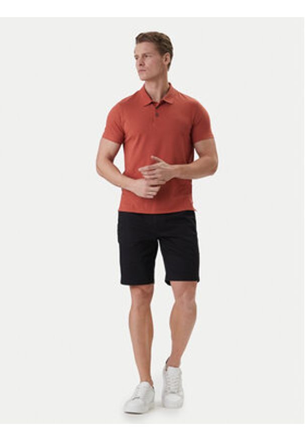 Calvin Klein Szorty materiałowe LV04LF601G Czarny Regular Fit. Kolor: czarny. Materiał: bawełna
