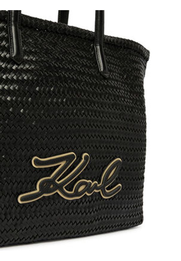 Karl Lagerfeld - KARL LAGERFELD Torebka B2W30205 Czarny. Kolor: czarny. Materiał: skórzane