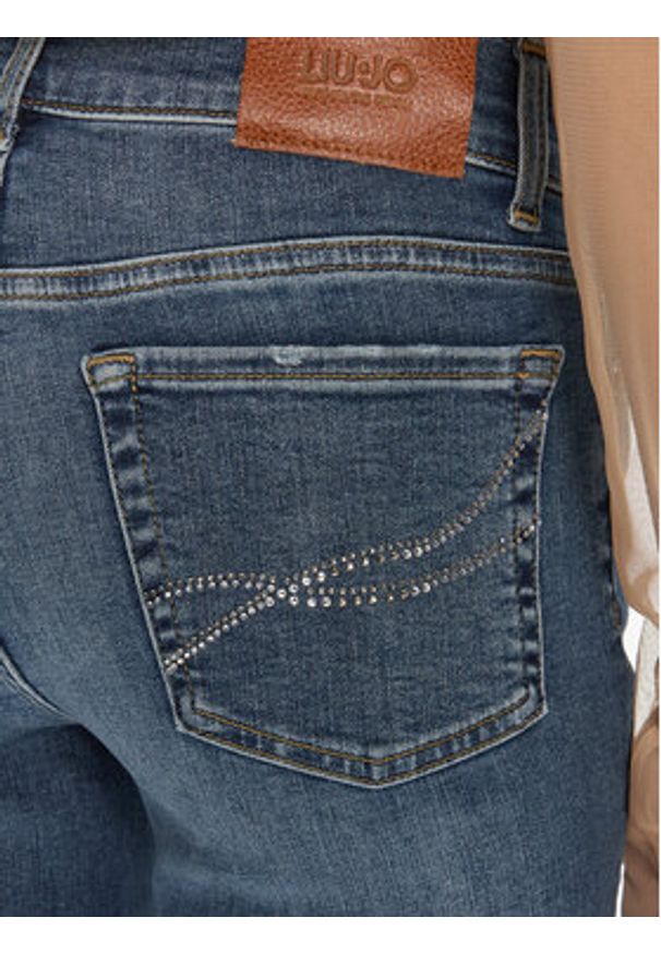 Liu Jo Jeansy UF4066 DS615 Niebieski Skinny Fit. Kolor: niebieski