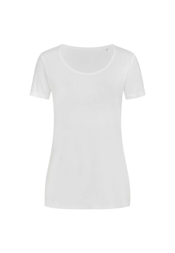 Stedman - Koszulka Damska Finest Cotton T-shirt. Kolor: biały. Sport: turystyka piesza