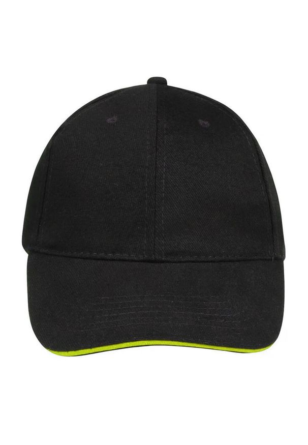SOL'S - Czapka Z Daszkiem Buffalo 6 Panel. Kolor: żółty, wielokolorowy, czarny