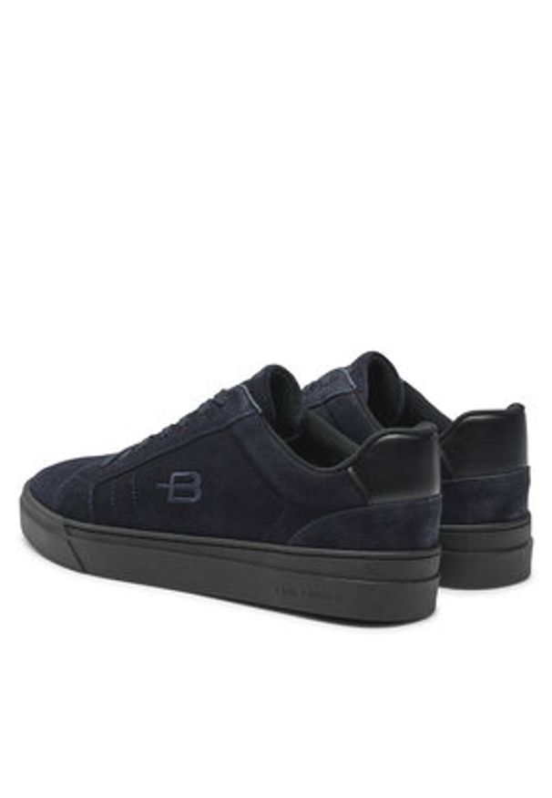 Baldinini Sneakersy U5B801T1CAMO1500 Granatowy. Kolor: niebieski. Materiał: zamsz, skóra