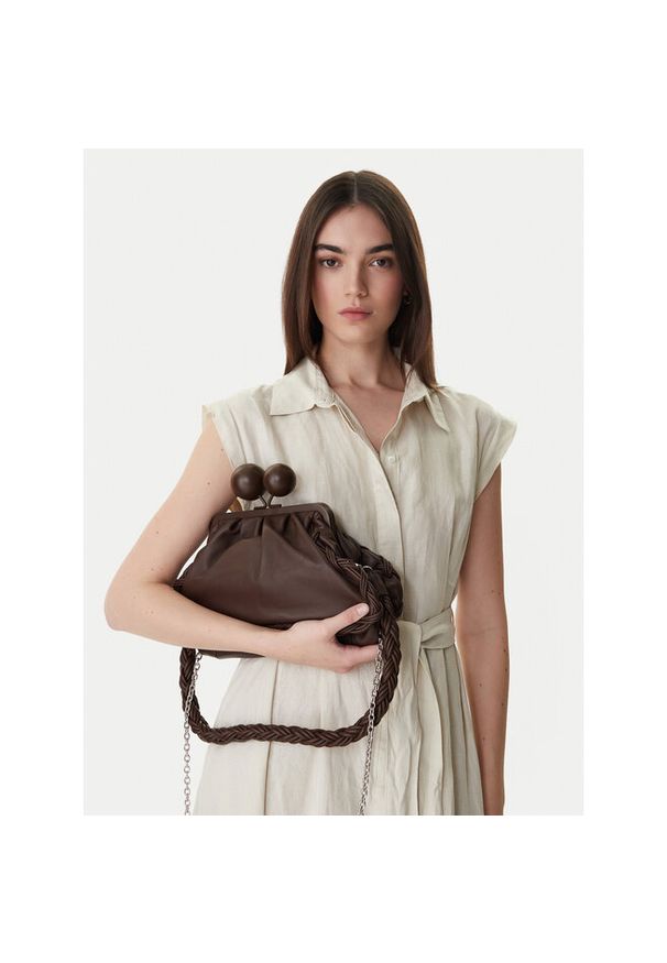 Torebka Weekend Max Mara. Kolor: brązowy