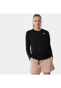 Bluza turystyczna damska The North Face W L/S Simple Dome Tee. Kolor: czarny