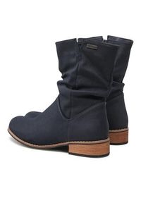 Clara Barson Botki WS14087-02 Granatowy. Kolor: niebieski. Materiał: materiał #6