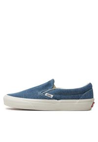 Vans Tenisówki Classic Slip-On VN0009Q7Y6Z1 Niebieski. Zapięcie: bez zapięcia. Kolor: niebieski #5