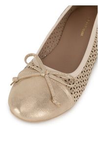 Clara Barson Baleriny WS2055-15 Złoty. Kolor: złoty. Materiał: materiał, syntetyk #7