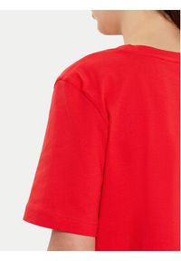 Lacoste T-Shirt TF7300 Czerwony Regular Fit. Kolor: czerwony. Materiał: bawełna