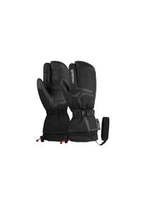 Rękawice Reusch Down Spirit GTX Lobster. Kolor: czarny, szary, wielokolorowy. Sezon: zima. Sport: turystyka piesza