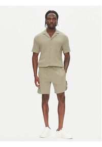 Emporio Armani Underwear Koszula EM000633 AF10792 U6274 Zielony Regular Fit. Kolor: zielony. Materiał: bawełna