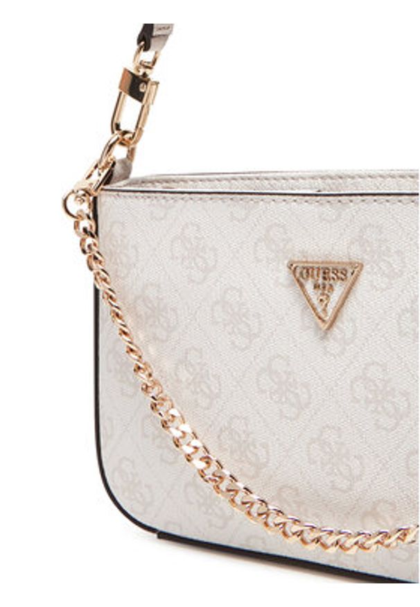 Guess Torebka Noelle II Mini HWBG96 72720 Biały. Kolor: biały. Materiał: skórzane