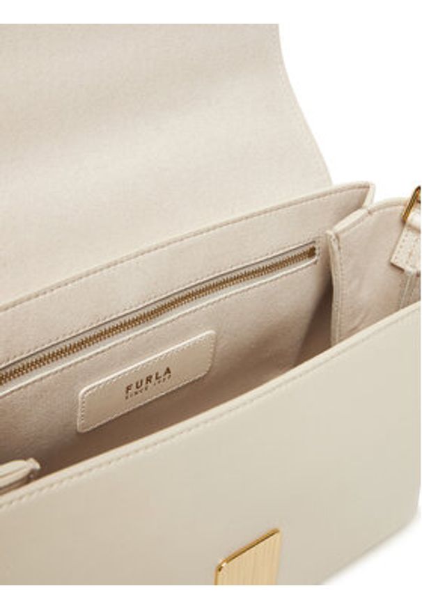Furla Torebka WB01448 BX3227 PNN00 Écru. Materiał: skórzane