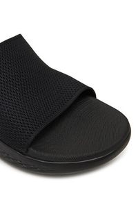 skechers - Skechers Klapki On-The-Go 600-Oceanside 140003/BBK Czarny. Kolor: czarny. Materiał: materiał #6