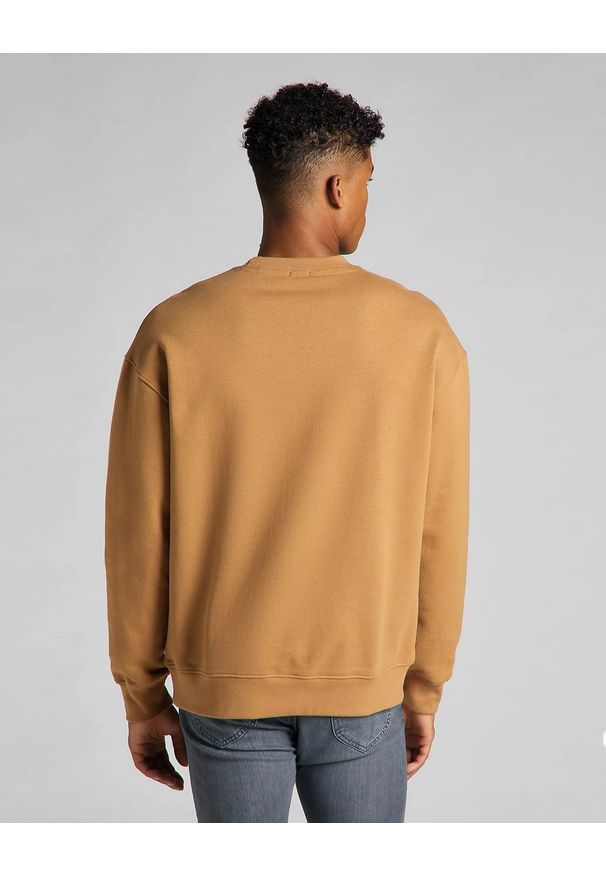 Lee - LEE CORE LOOSE CREW TOBACCO BROWN L85IPTSZ 112144611