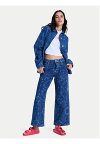 Roxy Koszula jeansowa Kick Back Washed ERJWT03750 Niebieski Relaxed Fit. Kolor: niebieski. Materiał: bawełna #3