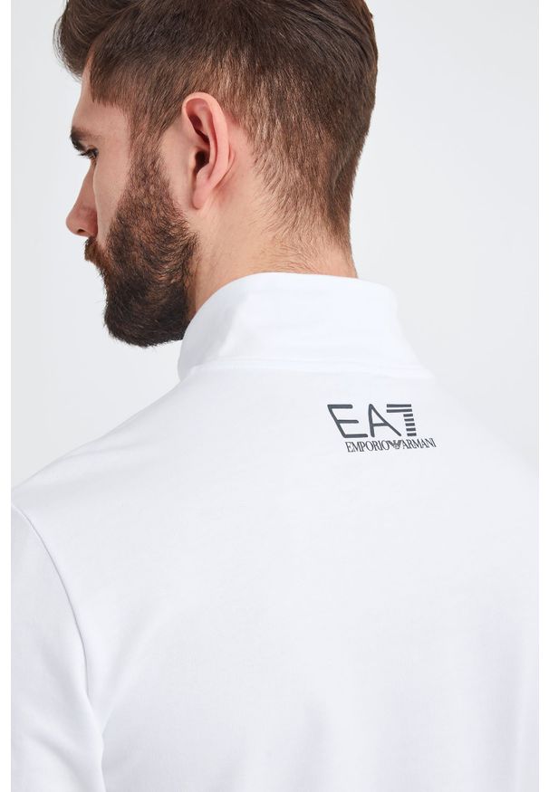 EA7 Emporio Armani - Bluza EA7 EMPORIO ARMANI. Typ kołnierza: kołnierzyk stójkowy. Wzór: nadruk